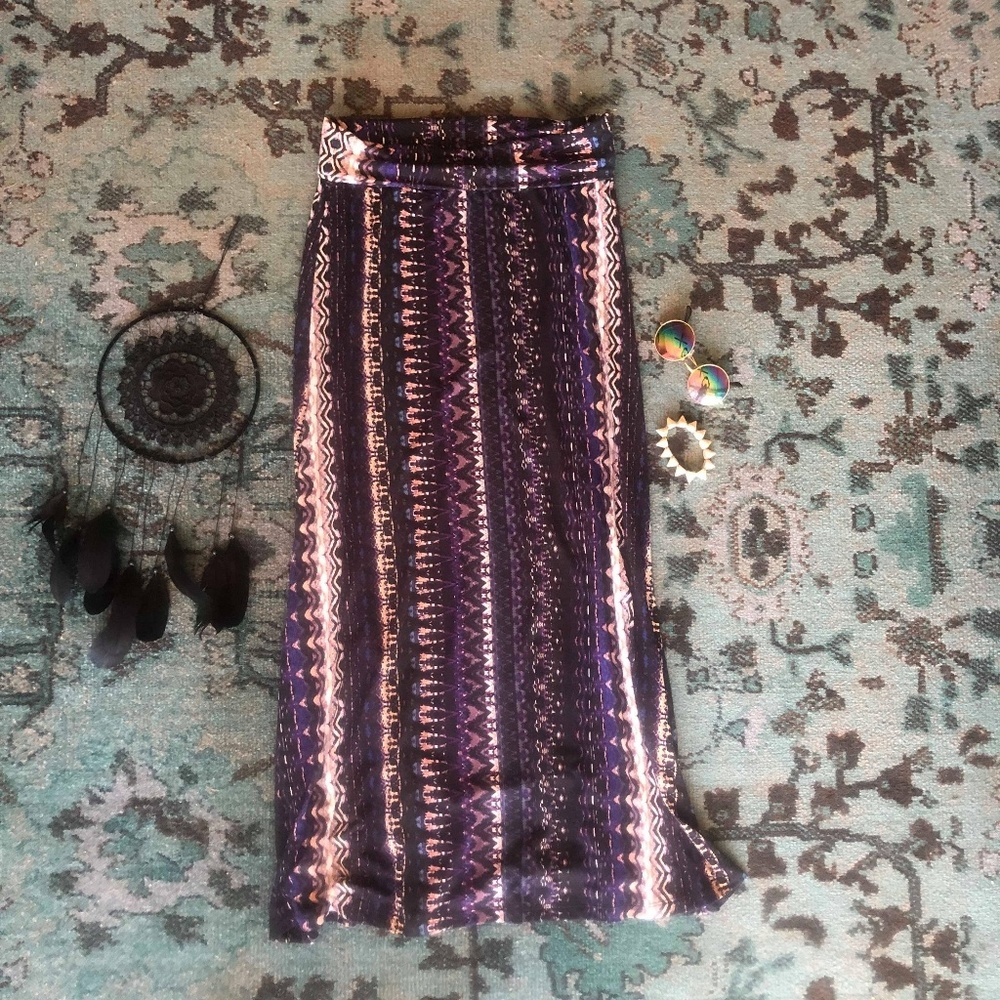 BOHO Maxi Skirt - Mossimo Supply Co. tribal print